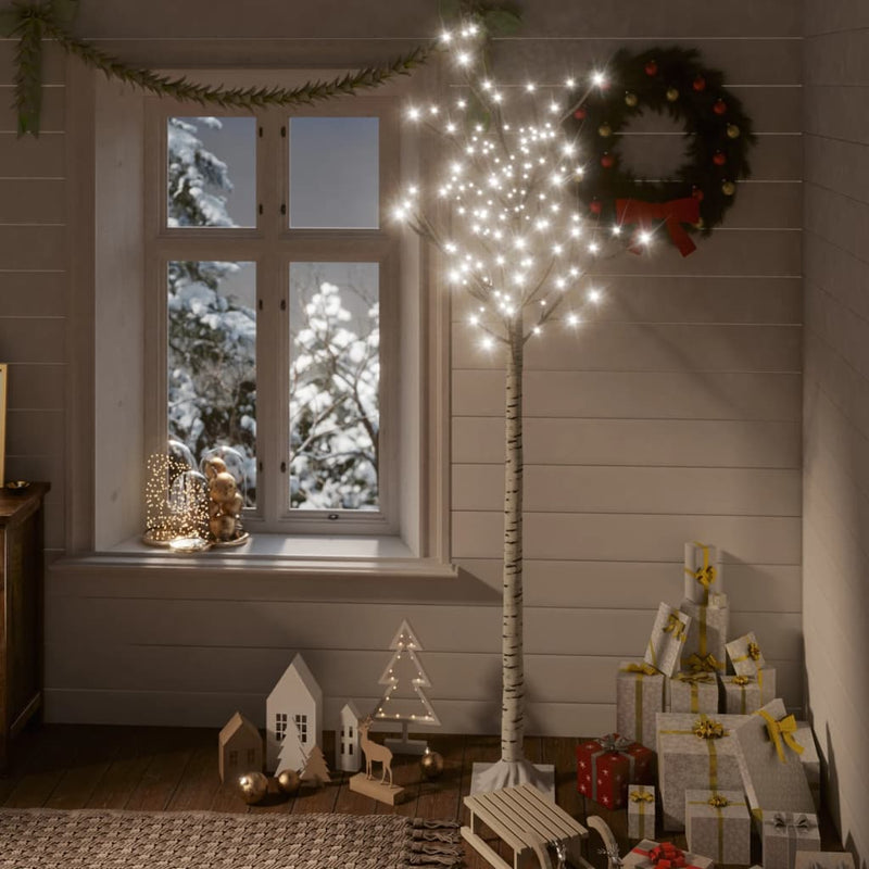 Kerstboom Wilg Met 200 Te Led's Binnen En Buiten 2,2 M Koudwit