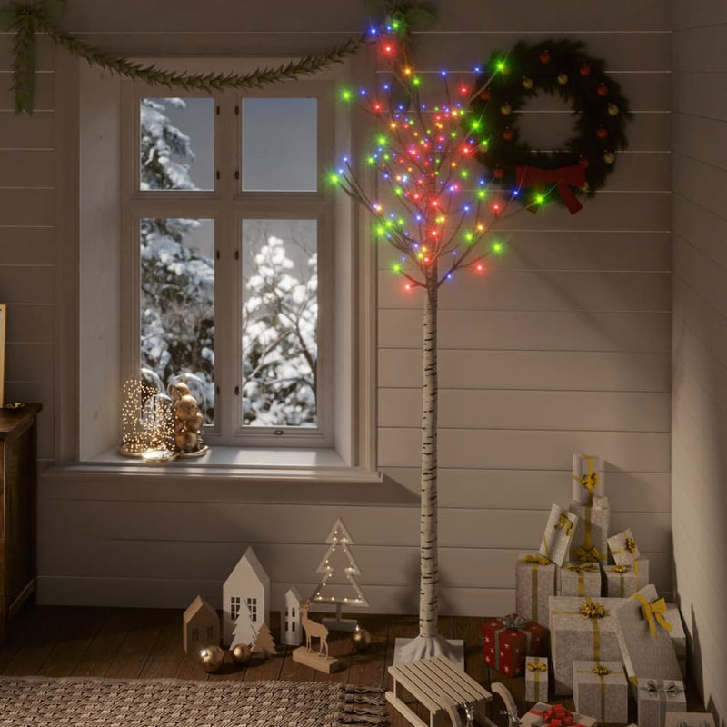 Kerstboom Wilg 140 Meerkleurige Led's Binnen En Buiten 1,5 M Multikleur