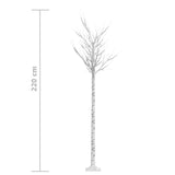 Kerstboom Wilg Met 200 Te Led's Binnen En Buiten 2,2 M Koudwit