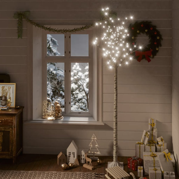 Kerstboom Wilg Met 200 Te Led's Binnen En Buiten 2,2 M Koudwit