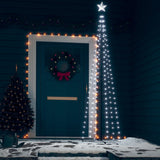 Kegelkerstboom 752 Te Led's 160X500 Cm Koudwit