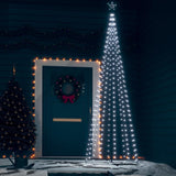 Kegelkerstboom 752 Te Led's 160X500 Cm Koudwit