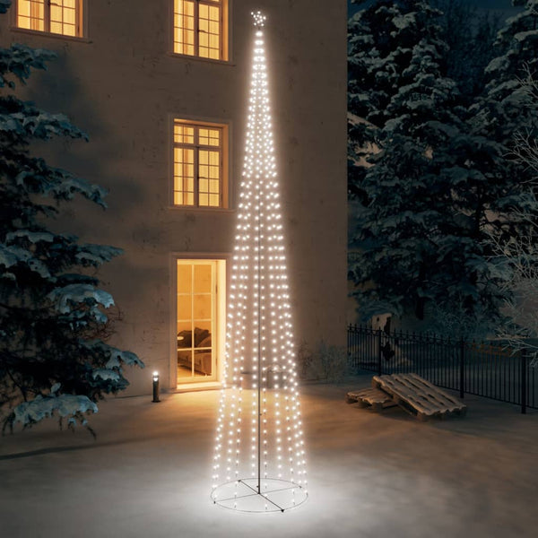 Kegelkerstboom 752 Te Led's 160X500 Cm Koudwit