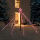 Led-Kerstboom Binnen Buiten 800 Leds 5 M Kleurrijk