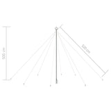 Led-Kerstboom Binnen Buiten 800 Leds Koud Wit 5 M Koudwit