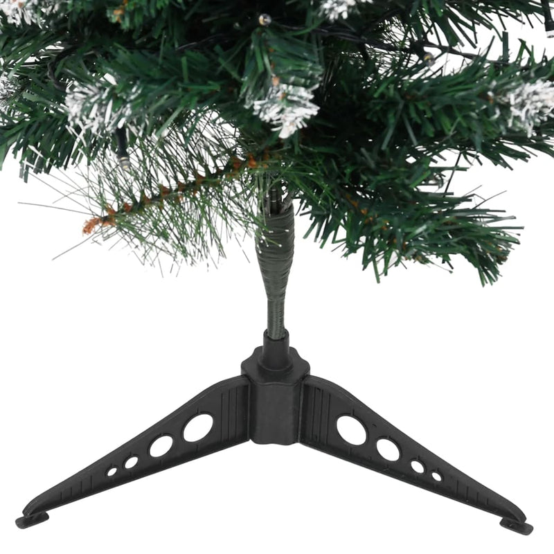 Kunstkerstboom Met Verlichting En Standaard 90 Cm Pvc Groen