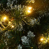 Kunstkerstboom Met Verlichting En Standaard 90 Cm Pvc Groen