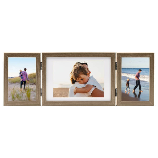 Fotolijst Drieluik +2X(10X15 Cm)