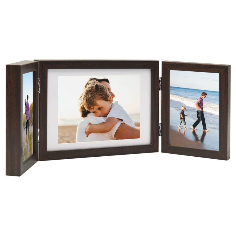 Fotolijst Drieluik +2X(10X15 Cm)