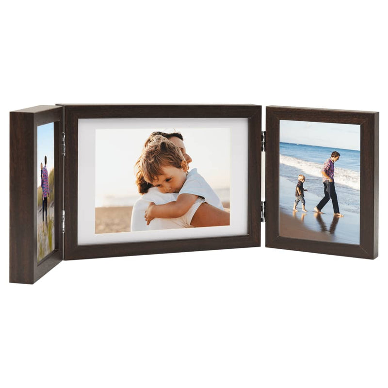 Fotolijst Drieluik +2X(10X15 Cm)