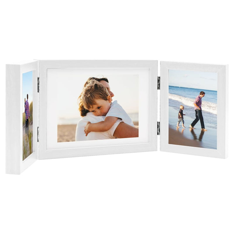 Fotolijst Drieluik +2X(10X15 Cm)