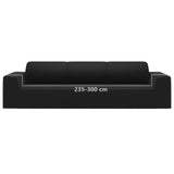 Vierzitsbankhoes Stretch Polyester Jersey