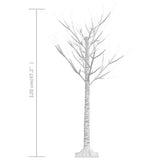 Kerstboom Wilg Met 128 Te Led's Binnen En Buiten 1,2 M Warmwit