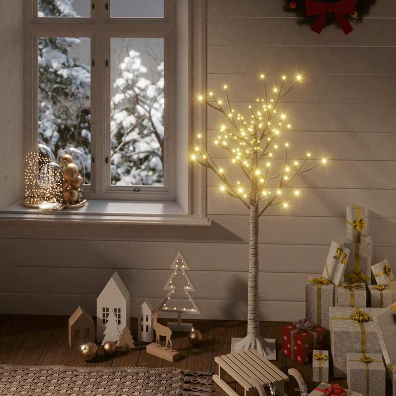 Kerstboom Wilg Met 128 Te Led's Binnen En Buiten 1,2 M Warmwit