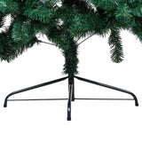 Kunstkerstboom Met Verlichting Half Standaard 240 Cm Pvc Groen