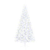 Kunstkerstboom Met Verlichting Half Standaard 180 Cm Pvc