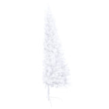 Kunstkerstboom Met Verlichting Half Standaard 180 Cm Pvc