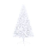 Kunstkerstboom Met Verlichting Half Standaard 180 Cm Pvc