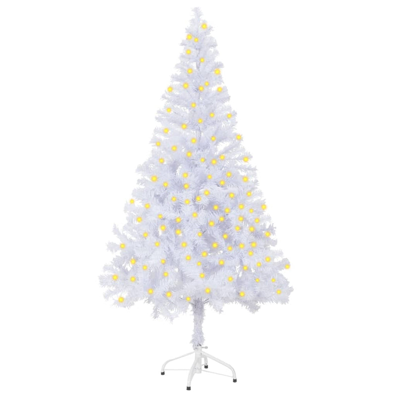 Kunstkerstboom Met Verlichting En Standaard 380 Takken 150 Cm