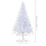 Kunstkerstboom Met Verlichting En Standaard 380 Takken 150 Cm