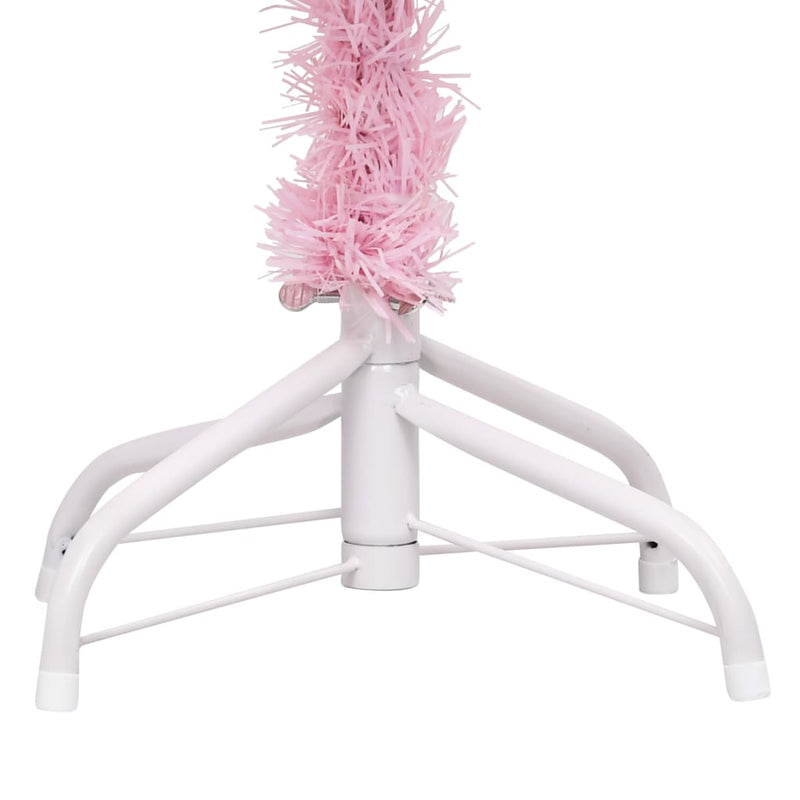Kunstkerstboom Met Verlichting En Standaard 240 Cm Pvc