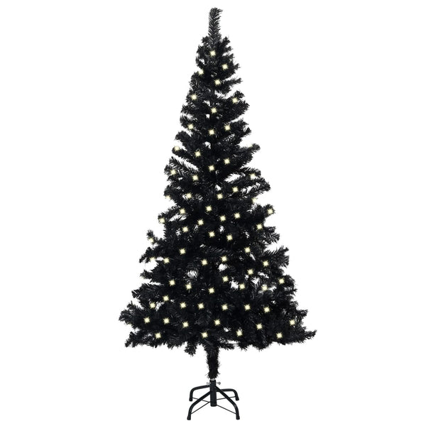 Kunstkerstboom Met Verlichting En Standaard 240 Cm Pvc
