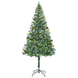 Kunstkerstboom Met Verlichting En Dennenappels 180 Cm