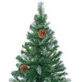 Kunstkerstboom Met Verlichting En Dennenappels 180 Cm