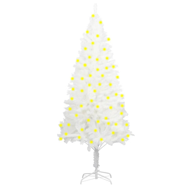 Kunstkerstboom Met Verlichting 180 Cm Wit