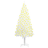 Kunstkerstboom Met Verlichting 240 Cm Wit