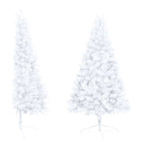 Kunstkerstboom Met Verlichting En Kerstballen Half 180 Cm