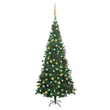 Kunstkerstboom Met Verlichting En Kerstballen L 240 Cm
