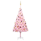 Kunstkerstboom Met Verlichting En Kerstballen 150 Cm Pvc