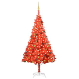 Kunstkerstboom Met Verlichting En Kerstballen 150 Cm Pvc