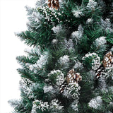 Kunstkerstboom Met Verlichting Kerstballen Dennenappels 180 Cm