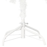Kunstkerstboom Met Verlichting En Kerstballen 120 Cm Wit Goud
