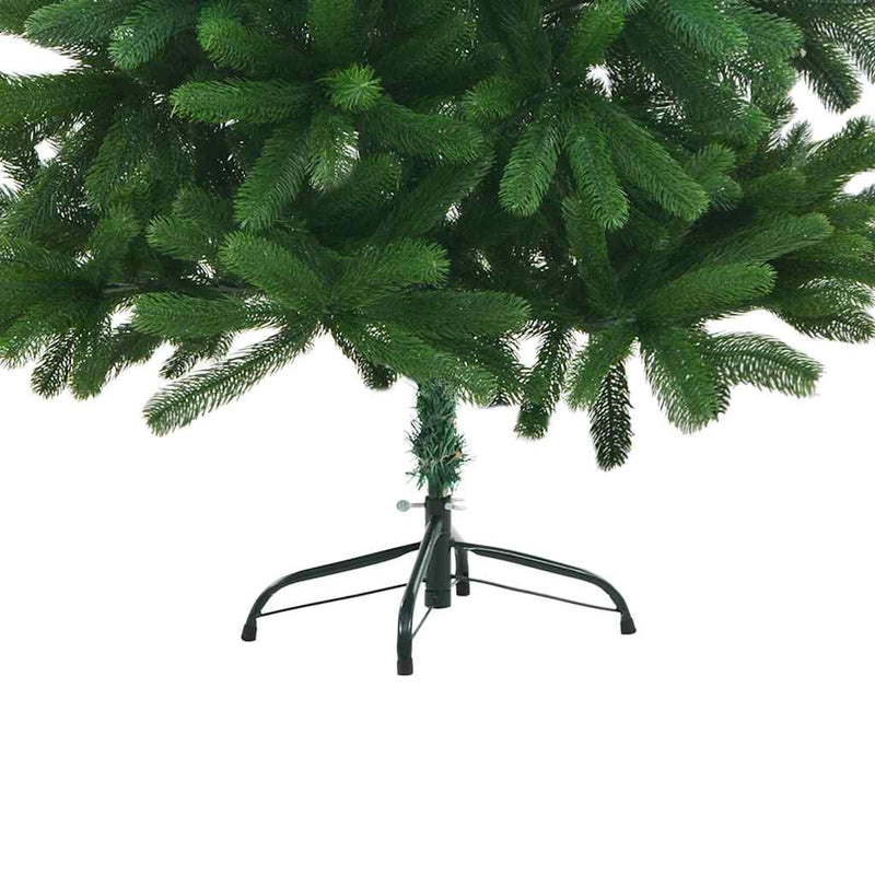 Kunstkerstboom Met Verlichting En Kerstballen 150 Cm Groen Goud