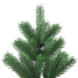 Kunstkerstboom Nordmann Met Led's En Kerstballen 210 Cm Groen Goud