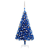 Kunstkerstboom Met Verlichting En Kerstballen 150 Cm Pvc