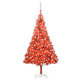 Kunstkerstboom Met Verlichting En Kerstballen 150 Cm Pvc