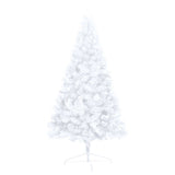 Kunstkerstboom Met Verlichting En Kerstballen Half 180 Cm
