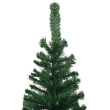 Kunstkerstboom Met Verlichting En Kerstballen L 240 Cm