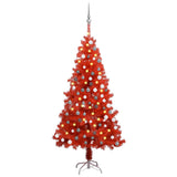 Kunstkerstboom Met Verlichting En Kerstballen 150 Cm Pvc