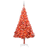 Kunstkerstboom Met Verlichting En Kerstballen 150 Cm Pvc