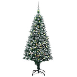 Kunstkerstboom Met Verlichting Kerstballen Dennenappels 180 Cm