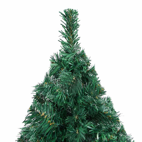 Kunstkerstboom Met Verlichting En Kerstballen Pvc