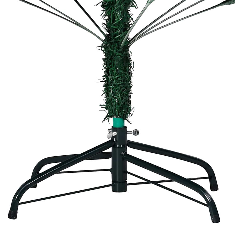 Kunstkerstboom Met Verlichting En Kerstballen Pvc