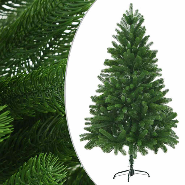 Kunstkerstboom Met Verlichting En Kerstballen 210 Cm Groen