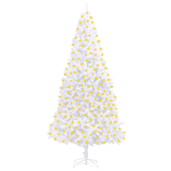 Kunstkerstboom Met Verlichting 300 Cm Wit
