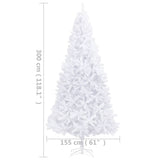 Kunstkerstboom Met Verlichting 300 Cm Wit